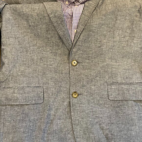 NWT J CREW Ludlow Slim Fit Suit Jacket Portuguese Cotton-Linen + 2 Dress Shirts - Picture 6 of 14